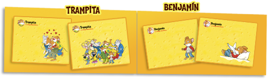 Fondos de escritorio, Trampita y Benjamín