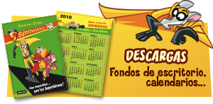 Descargas. Fondos de escritorio, calendarios…